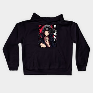 ITACHI UCHIHA MERCH VTG Kids Hoodie